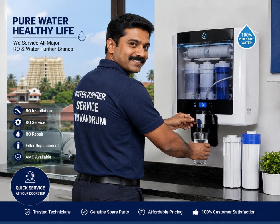 AO Smith Water purifier service Trivandrum