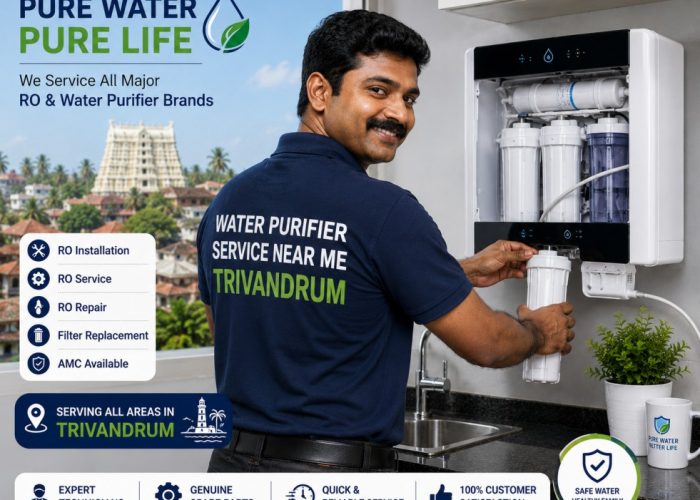AO Smith Water purifier service near me Trivandrum